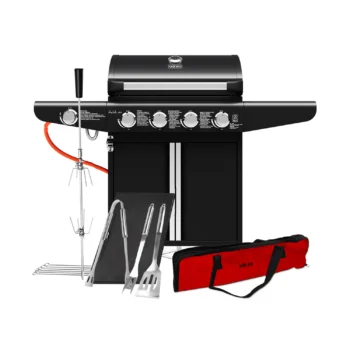 Zestaw Grill Gazowy Koler Relish V1 Black – RARE