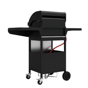 grill z miejscem na butle 