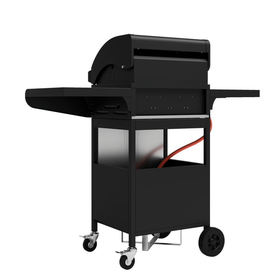 grill z miejscem na butle 