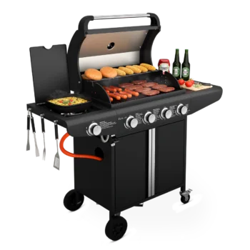 grill gazowy nierdzewny