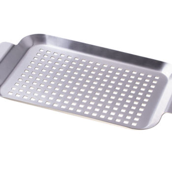 taca do grillowania mala  cm x  cm stal nierdzewna grubabafaffbaccedddaa